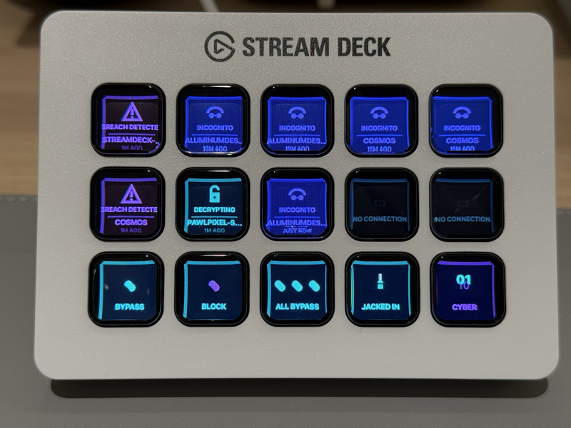 Cyber Stream Deck skin