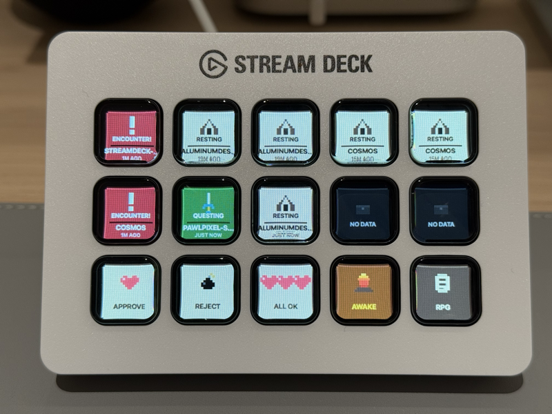 RPG Stream Deck skin